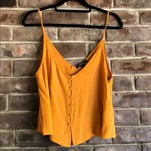 Mustard crop top